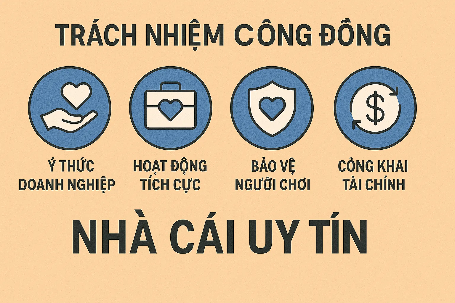 Thương hiệu uy tín luôn đóng góp cho xã hội