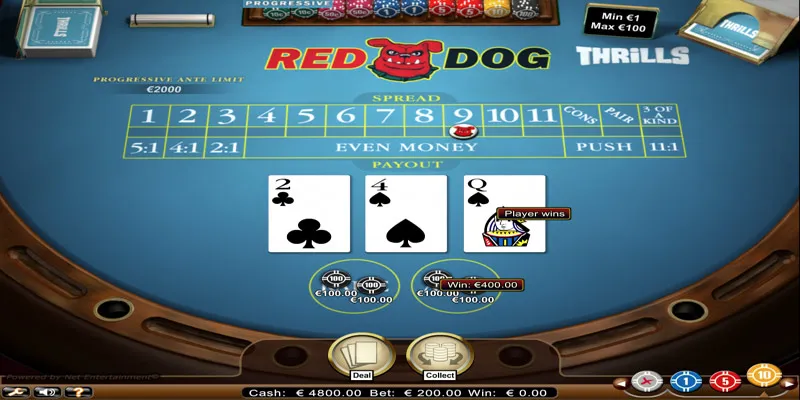 Phương pháp chơi Red Dog chi tiết